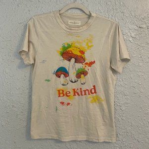 Be Kind Vintage Mushroom Tee